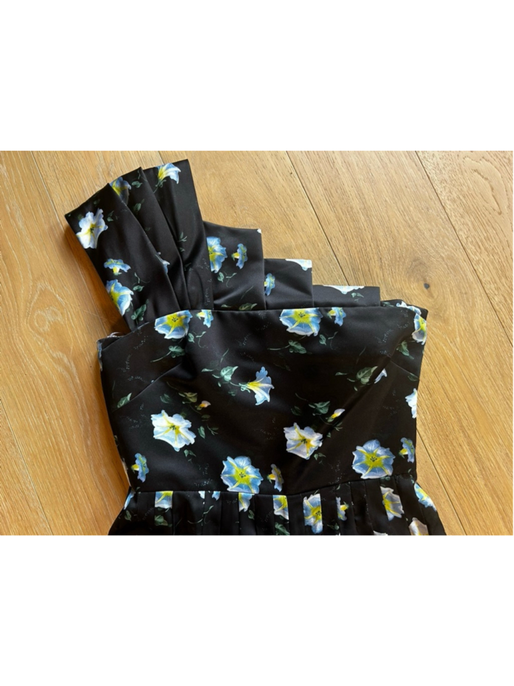 Flor et al One Shoulder Floral Jumpsuit Palazzo Pants Formal Maxi - Picture 6 of 12